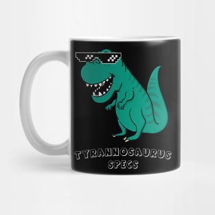 Tyrannosaurus Specs Mug